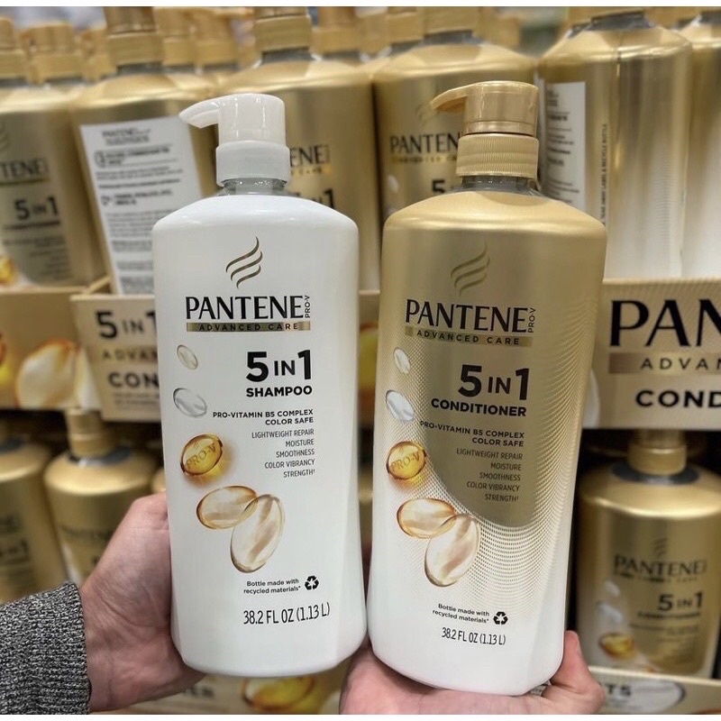 dầu gội và xả Pantene Anvanced Care 5 in 1