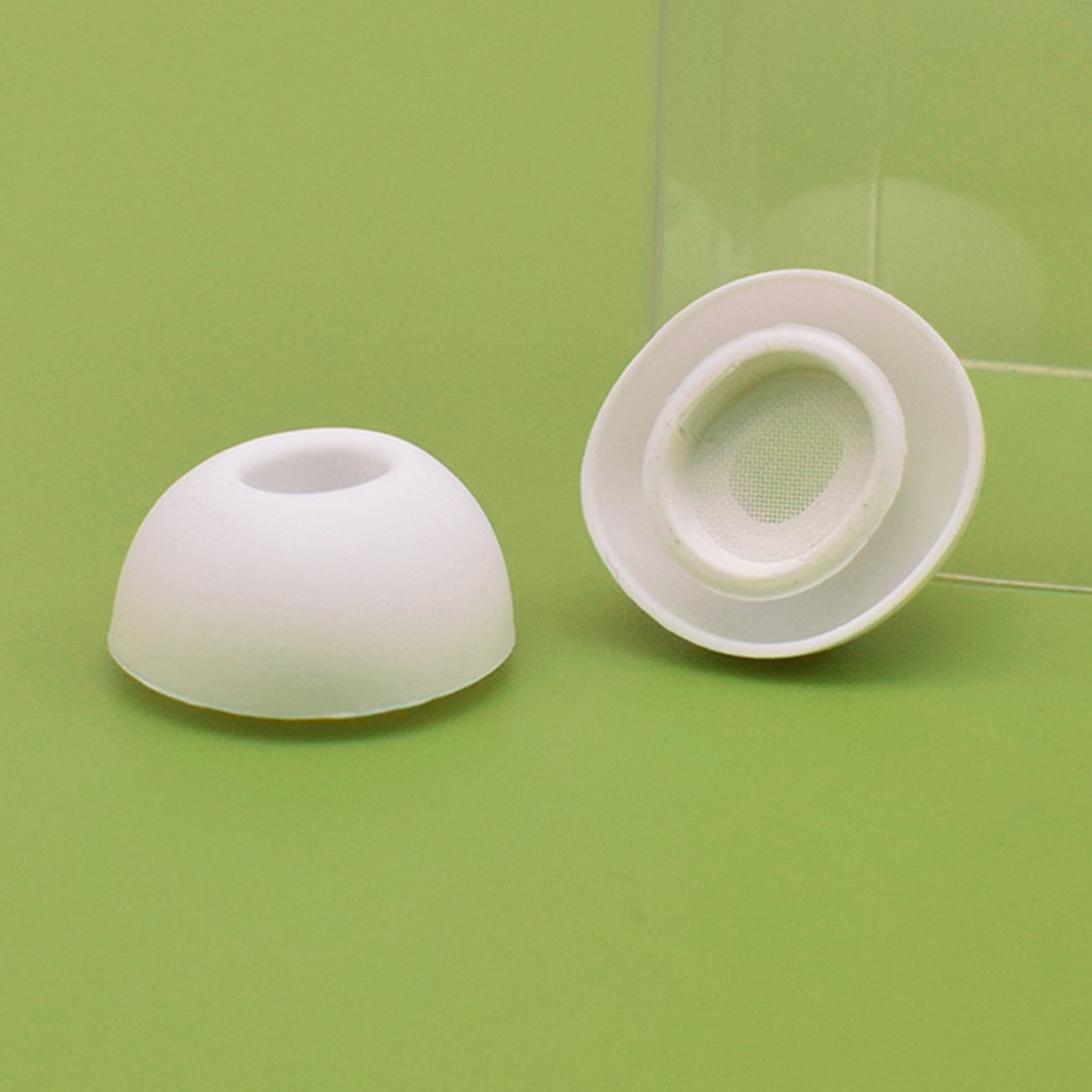 1 Cặp Nút Bịt Tai Nghe Bằng Silicone Mềm Chống Bụi Chống Trượt Thoải Mái Cho Airpods Pro