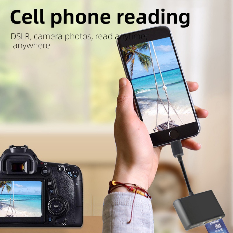 Đầu đọc thẻ nhớ ANKNDO 3 Trong 1 USB C Sang USB SD Micro SD Chất Lượng Cao