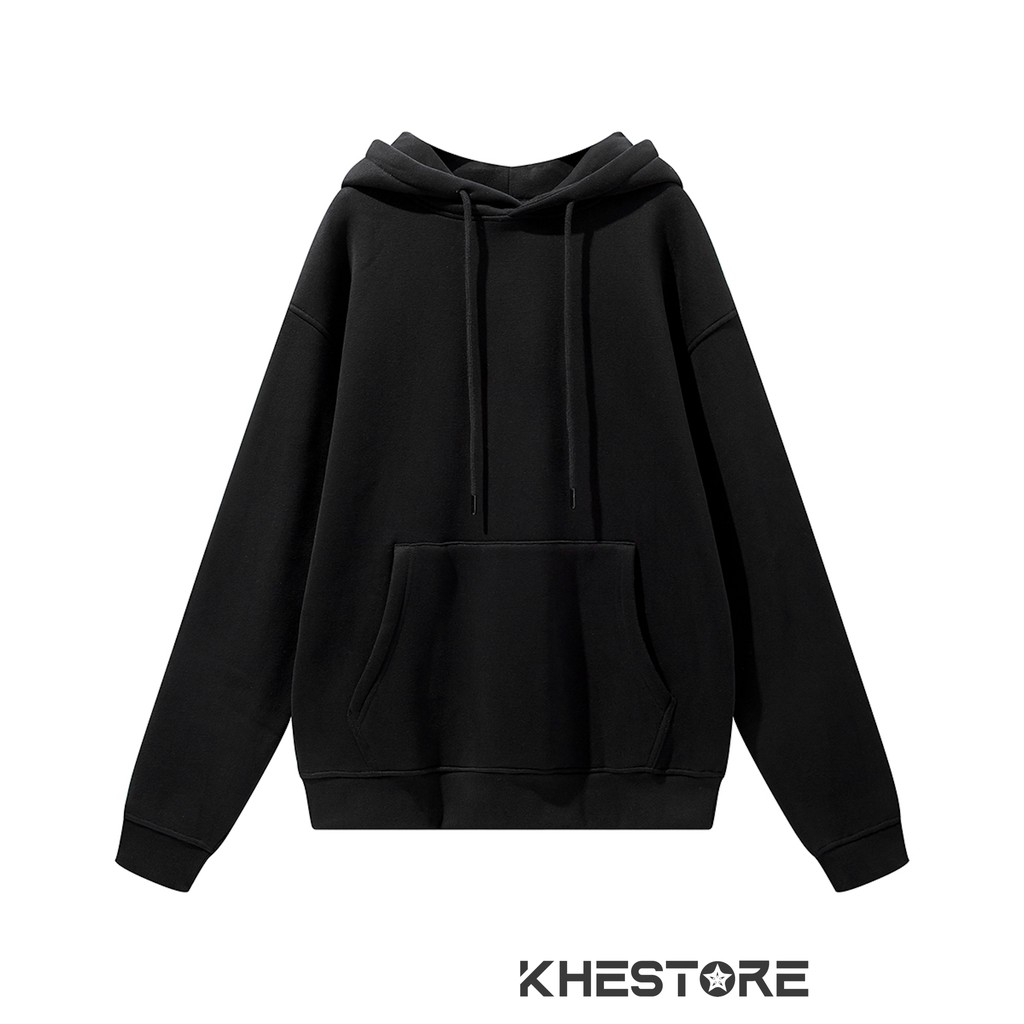 Áo Hoodie Trơn Basic Khestore 2622 , Áo Hoodie Nam Nữ From Rộng , Hoodie nỉ bông | BigBuy360 - bigbuy360.vn
