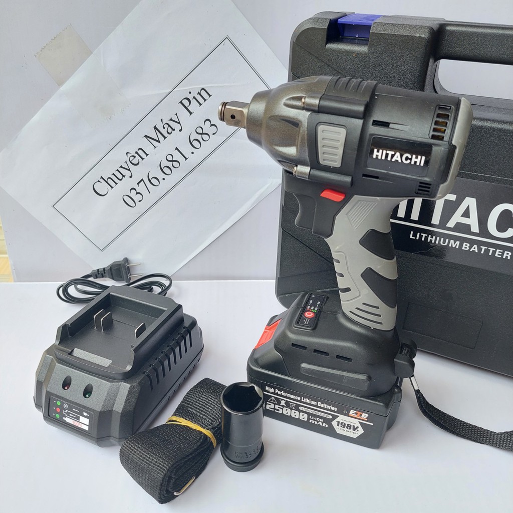 Siết Bulong Hitachi Không Chổi Than 198vf