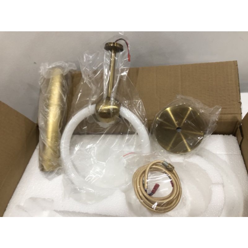 Ảnh thật - Đèn thả vòng led trang trí decor phòng ngủ,phòng khách,  đền thả bàn ăn, trang trí quầy bar.bảo hành 12