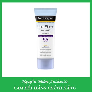 Kem Chống Nắng Neutrogena Ultra Sheer Dry Touch SPF 55 (88 ML)