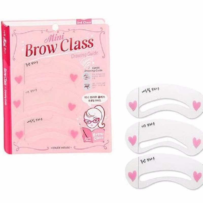 KHUÔN KẺ LÔNG MÀY MINI BROW CLASS DRAWING GUIDE