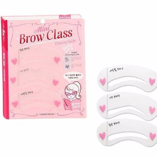 Khuôn kẻ lông mày mini brow class drawing guide