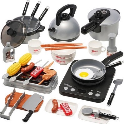 BỘ ĐỒ CHƠI NHÀ BẾP NẤU ĂN 36 MÓN CHO BÉ