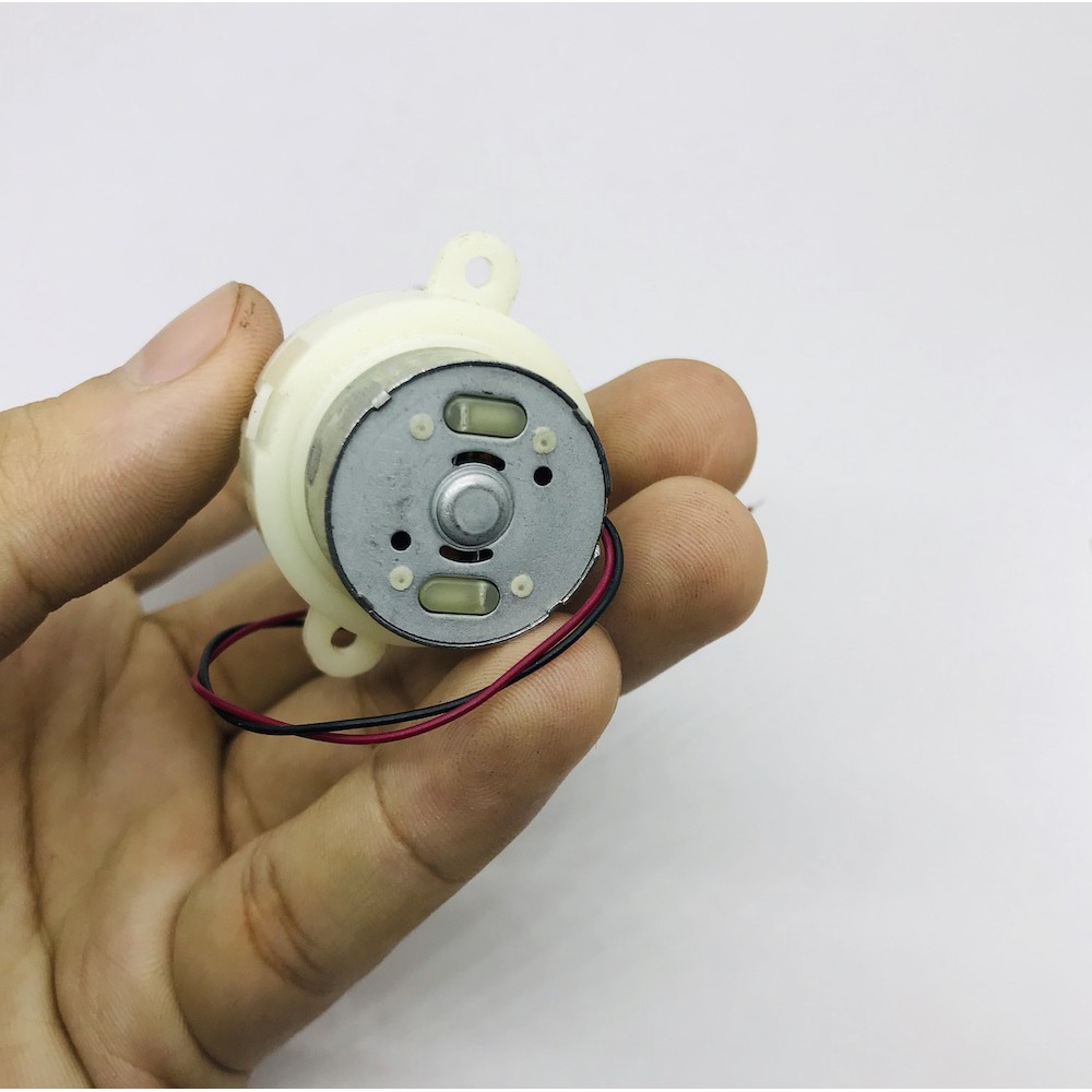 Motor giảm tốc mini 300 điện áp 6V - 12V tốc độ 3.5 - 7.5 vòng - LK0176