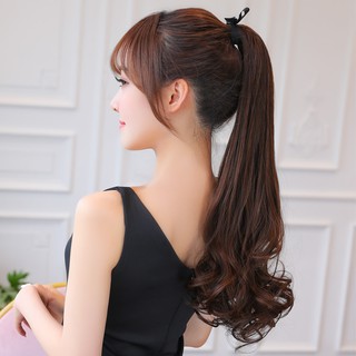 Tóc Giả Cột Xoăn Đuôi Hàn Quốc Cao Cấp (kèm video ảnh thật)