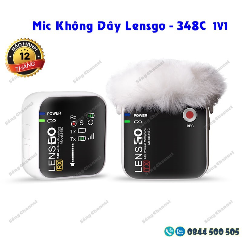 [Mã ELHACE giảm 4% đơn 300K] Micro Không Dây Lensgo LWM – 348C