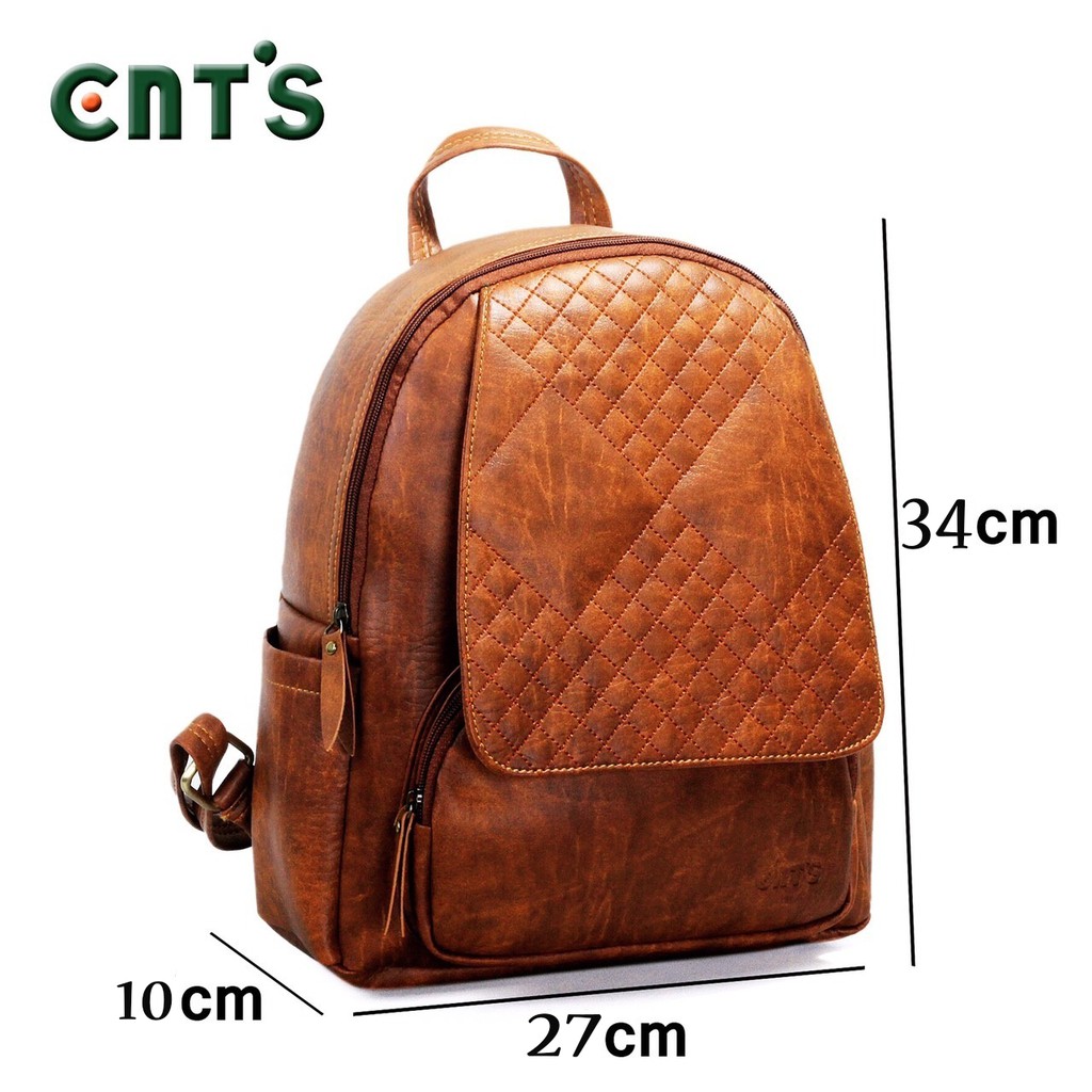 [Mã WABRBAGS giảm 20K đơn 99K] Balo nữ CNT BL41 thời trang Đen