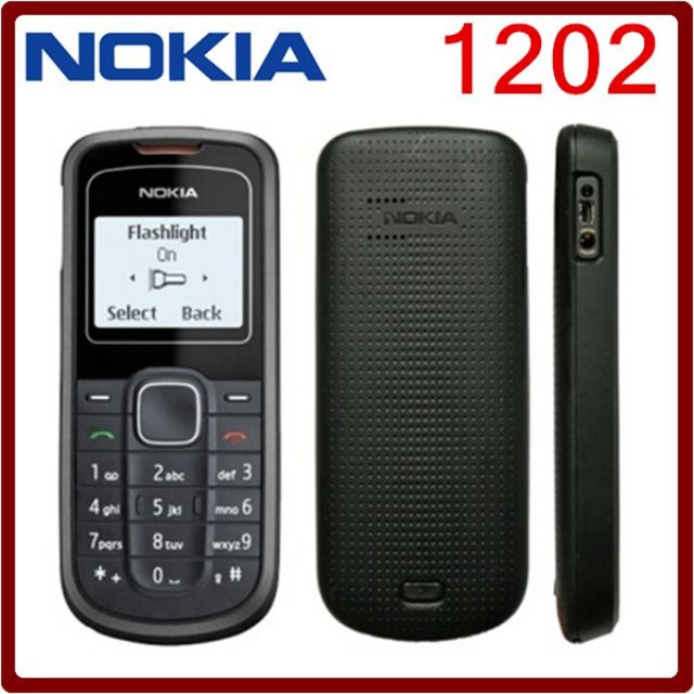 ĐIỆN THOẠI NOKIA 1202 CÓ ĐỦ PIN SẠC CHÍNH HÃNG