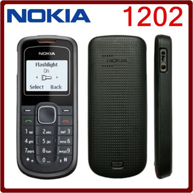 [Mã ELFLASH5 giảm 20K đơn 50K] ĐIỆN THOẠI NOKIA 1202 CÓ ĐỦ PIN SẠC CHÍNH HÃNG