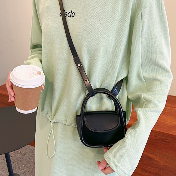 Túi xách mini nữ đeo chéo nhỏ xinh da trơn mềm - Túi xinh mint store PK 405