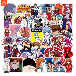 J· Bộ Hình Dán Chống Thấm Neon Genesis Evangelion, 50 tờ/bộ