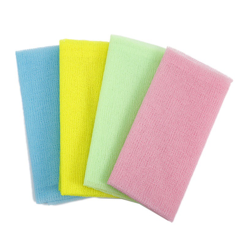 Khăn tắm nylon tẩy tế bào chết cơ thể