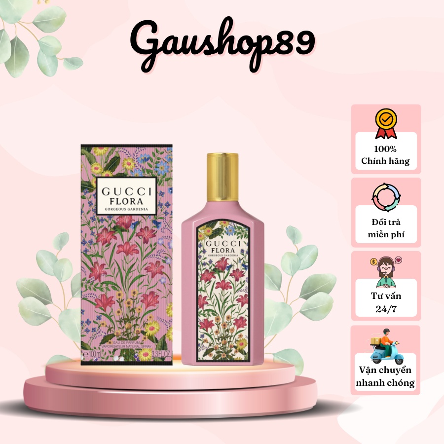 Nước hoa Gucci Flora Gorgeous Gardenia EDP 2021 mới ra