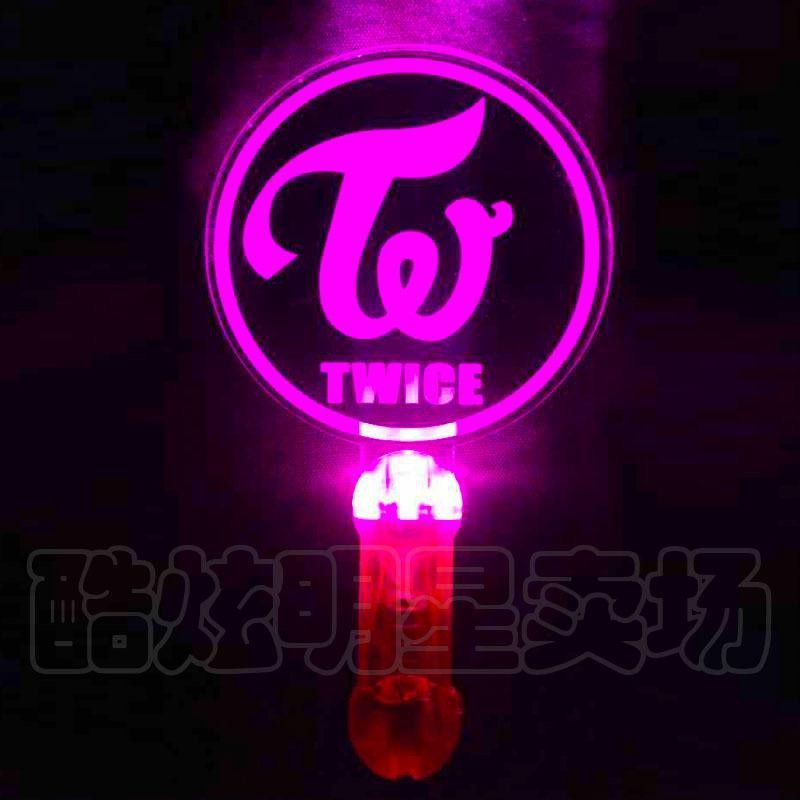 (bản mỏng) Lightstick TWICE gậy cổ vũ ánh sáng hòa nhạc phát sáng nhóm nhạc idol Hàn quốc tặng ảnh