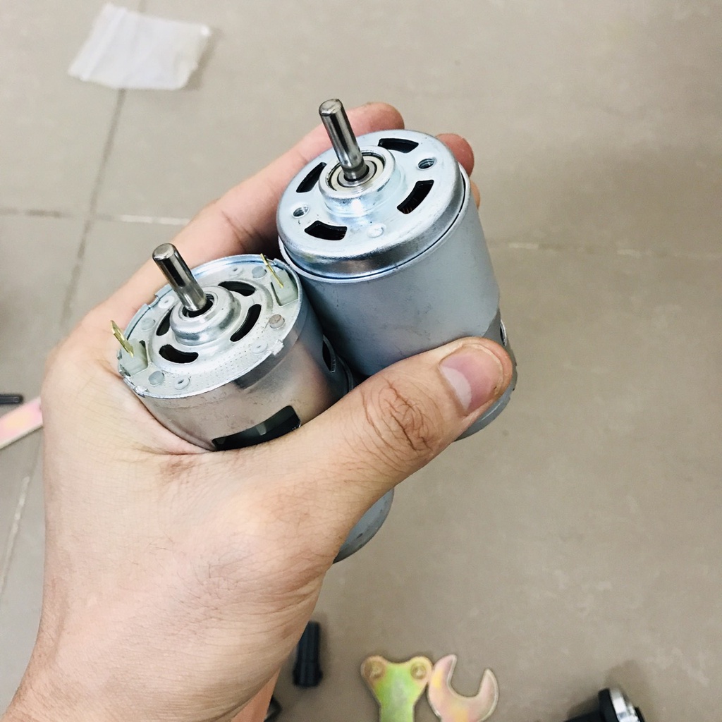Động cơ 775 hai đầu trục dài  DC12V/24V 150W 13000rpm