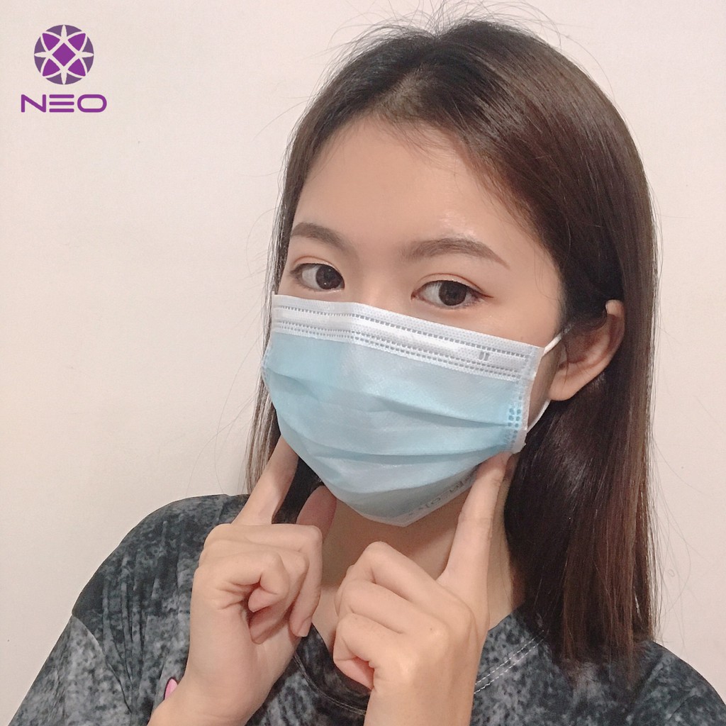 Khẩu Trang Y Tế Neo 4 Lớp Loại Khẩu Trang Y Tế Kháng Khuẩn Màu Xanh Hộp 50 Cái Đóng Gói 10 Cái/Túi Tiện Lợi | BigBuy360 - bigbuy360.vn