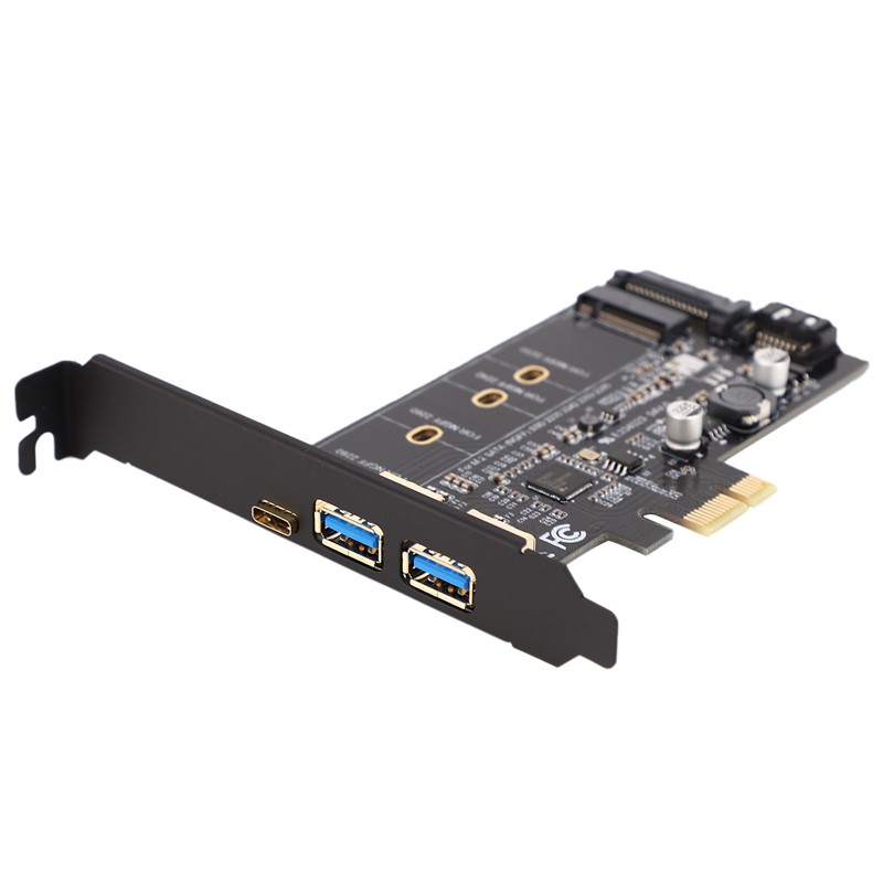 Bộ Chuyển Đổi Usb 3.0 & Type-C M.2 Pcie Adapter M2 Ssd Sata B Key Sang Pci-E | BigBuy360 - bigbuy360.vn