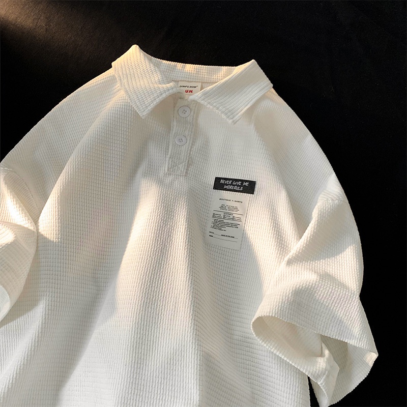 Áo Thun polo Ngắn Tay oversize Thời Trang Dành Cho Nam