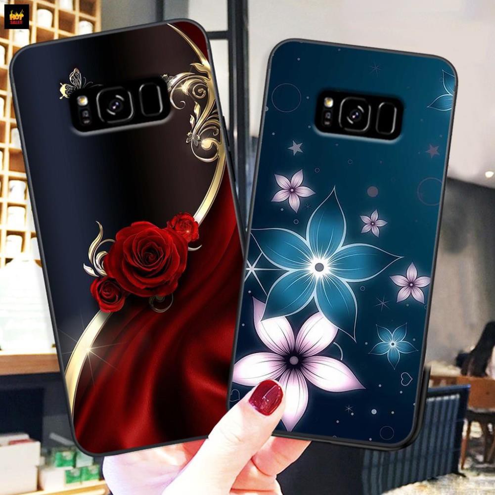 Ốp lưng điện thoại Samsung Galaxy S8 - S8 PLUS in hình hoa siêu đẹp- Doremistorevn hot