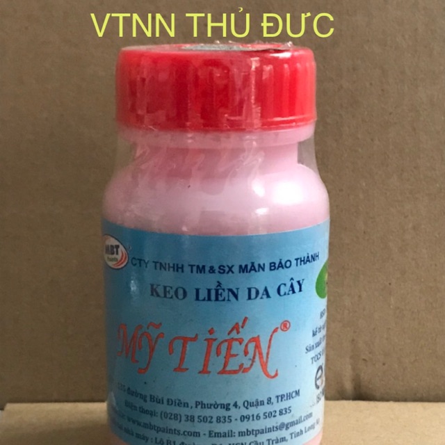 Keo liền da, keo liền sẹo Mỹ Tiến hũ 100gram