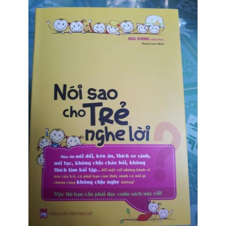 Sách Nói Sao Cho Trẻ Nghe Lời
