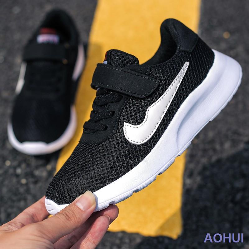 Kho sẵn sàng Giày Thể Thao Lưới Thoáng Khí Cho Bé，Giày chạy bộ trẻ em