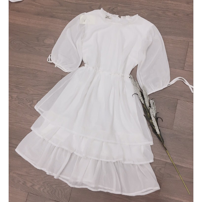 Đầm dự tiệc voan 2 tầng cao cấp | BigBuy360 - bigbuy360.vn