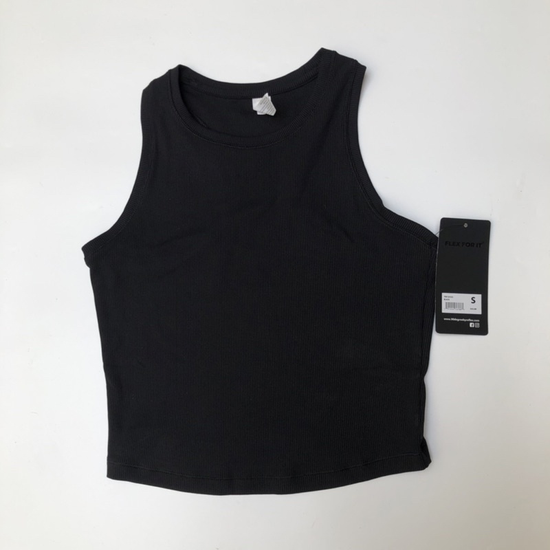 Áo Croptop Nữ Sát Nách Ba Lỗ Đen Hàng Xuất Xịn