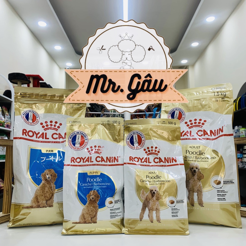 Thức Ăn Hạt Royal Canin Poodle 500-1KG5