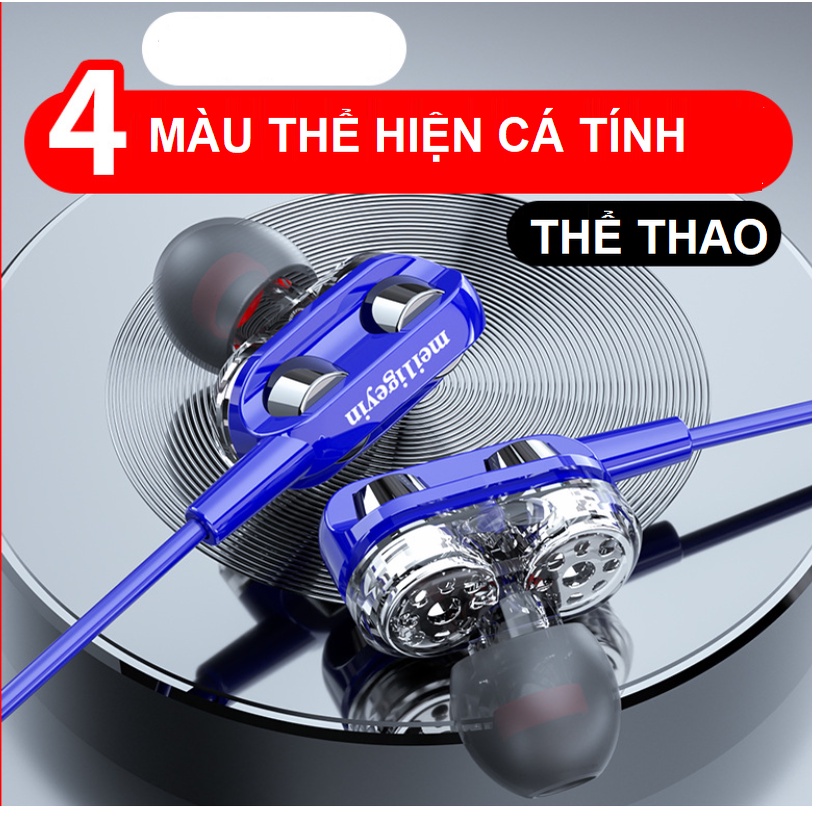 Tai nghe hifi có dây gaming bass mạnh dành cho điện thoại samsung oppo vivo sony cổng 3.5mm