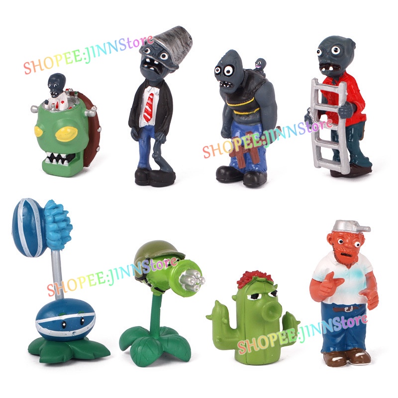 Jinn Set Mô Hình Nhân Vật Trong Game Plants VS Zombies 2