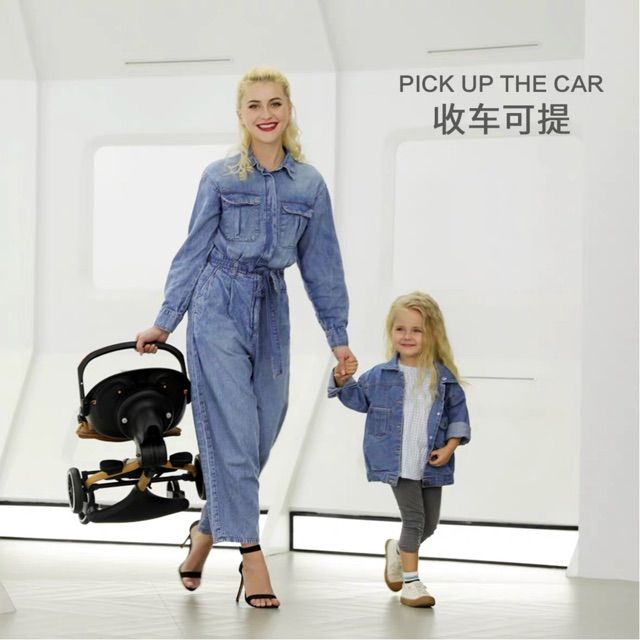 XE ĐẨY GẤP GỌN XOAY CHIỀU BAOBAOHAO V5