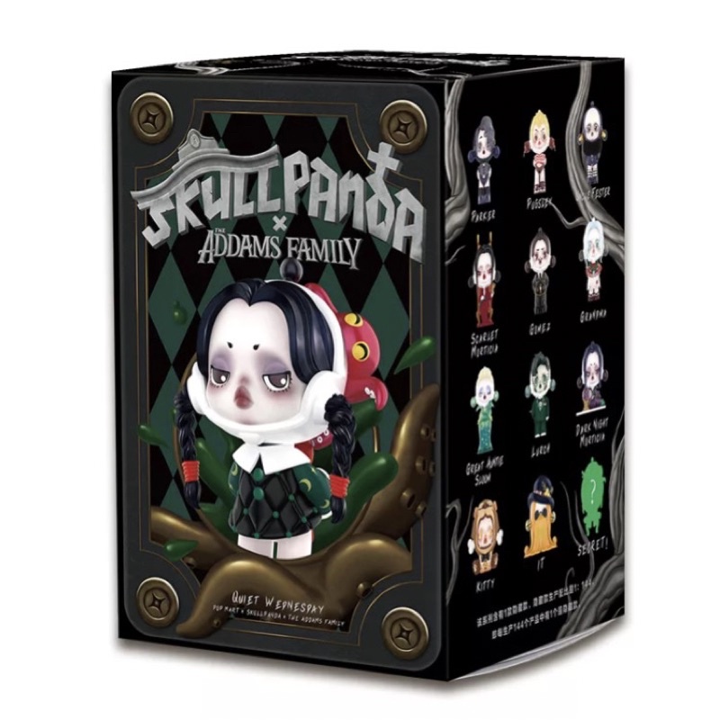 Mô hình SKULLPANDA The ADDAMS Family Series Pop Mart