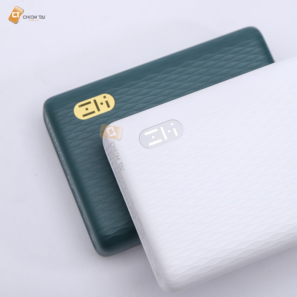 [Mã 267ELSALE hoàn 7% đơn 300K] Pin sạc dự phòng 10000mAh mini ZMI QB817