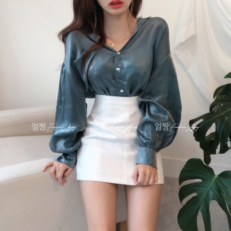 Ulzzang ( 얼짱) -ÁO SƠ MI NỮ