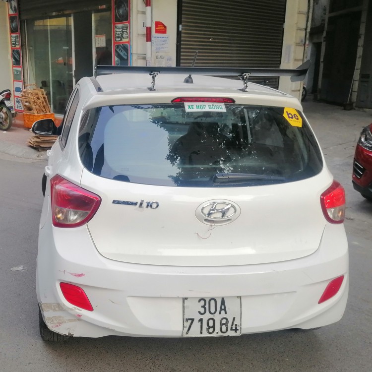 Đuôi Gió Hyundai i10 Một Đầu , Cộc , Hatchback, Hàng Loại 1 Lắp Được Hết Cho Các Đời