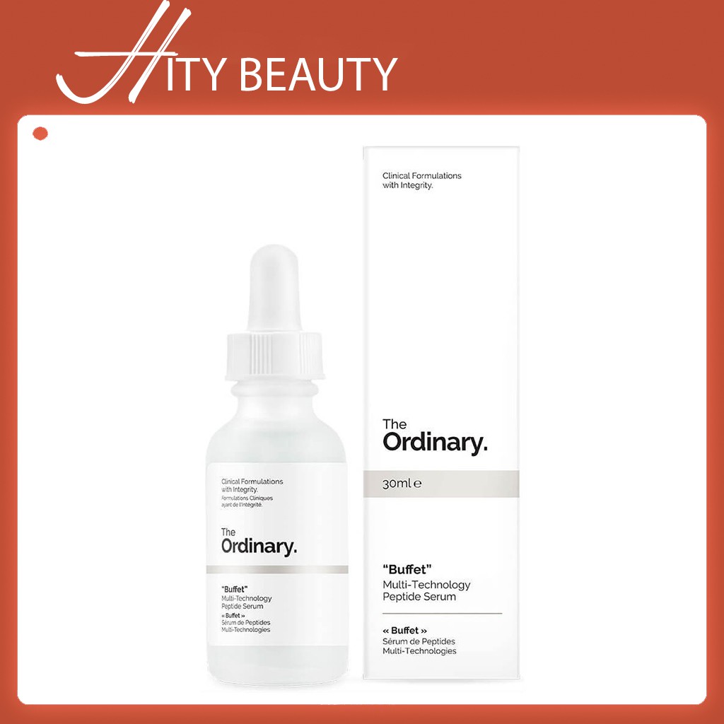 [Mã SKAMA8 giảm 8% đơn 300K] [30ml/60ml] "Buffet" Serum chống lão hoá thần thánh The Ordinary