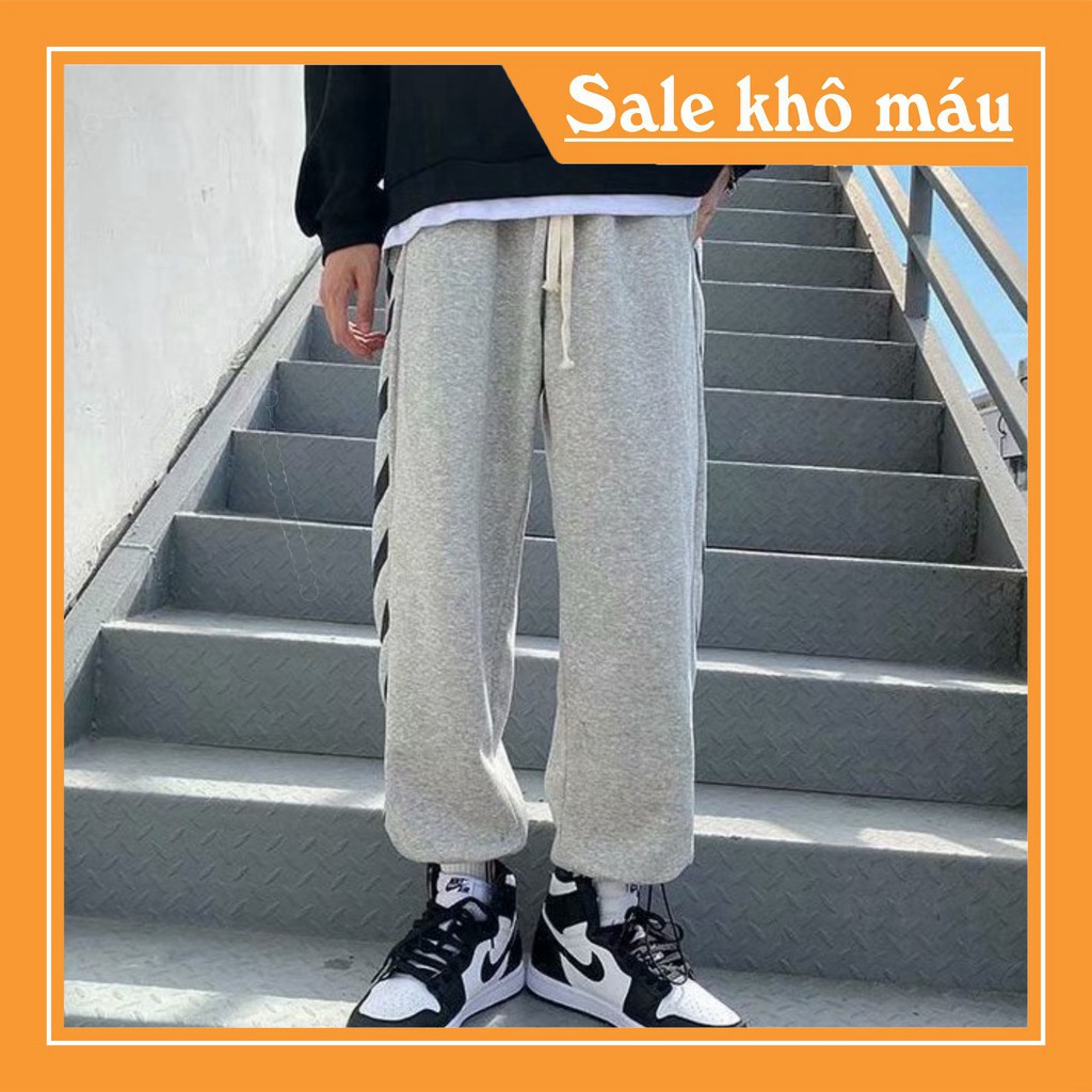 Quần Jogger thể thao phối viền >> phong cách Hàn Quốc siêu hot - SP22 | BigBuy360 - bigbuy360.vn