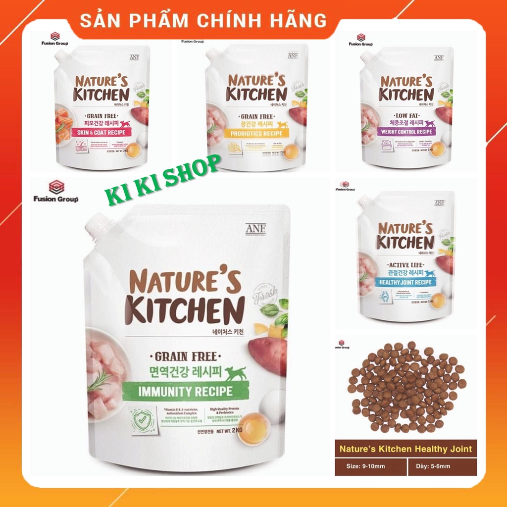 [GIÁ SẬP SÀN]  [2kg] ANF - Nature's Kitchen - thức ăn cho chó mọi lứa tuổi – 5 công dụng nổi bật