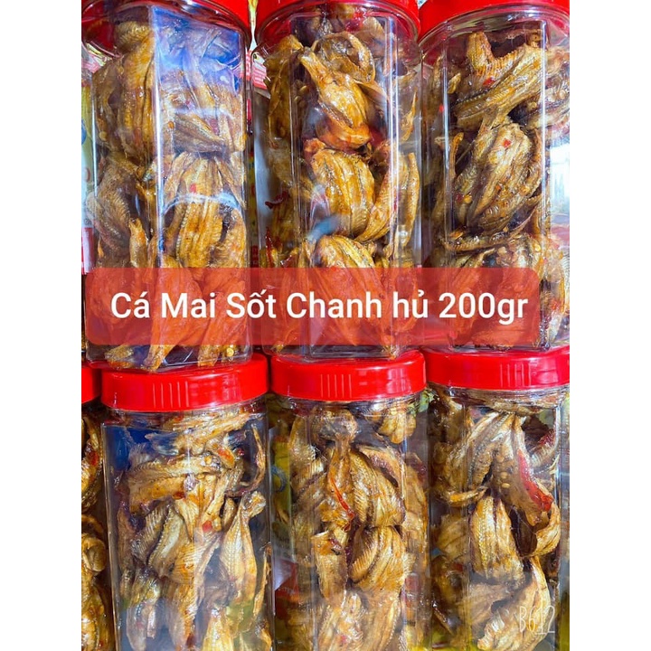 Cá Mai Sốt Chanh ( ăn liền ) là món ăn ngon của Shop Đặc Sản Biển Phan Thiết NGỌC DŨNG; Hộp 200 gram. HSD 12 tháng