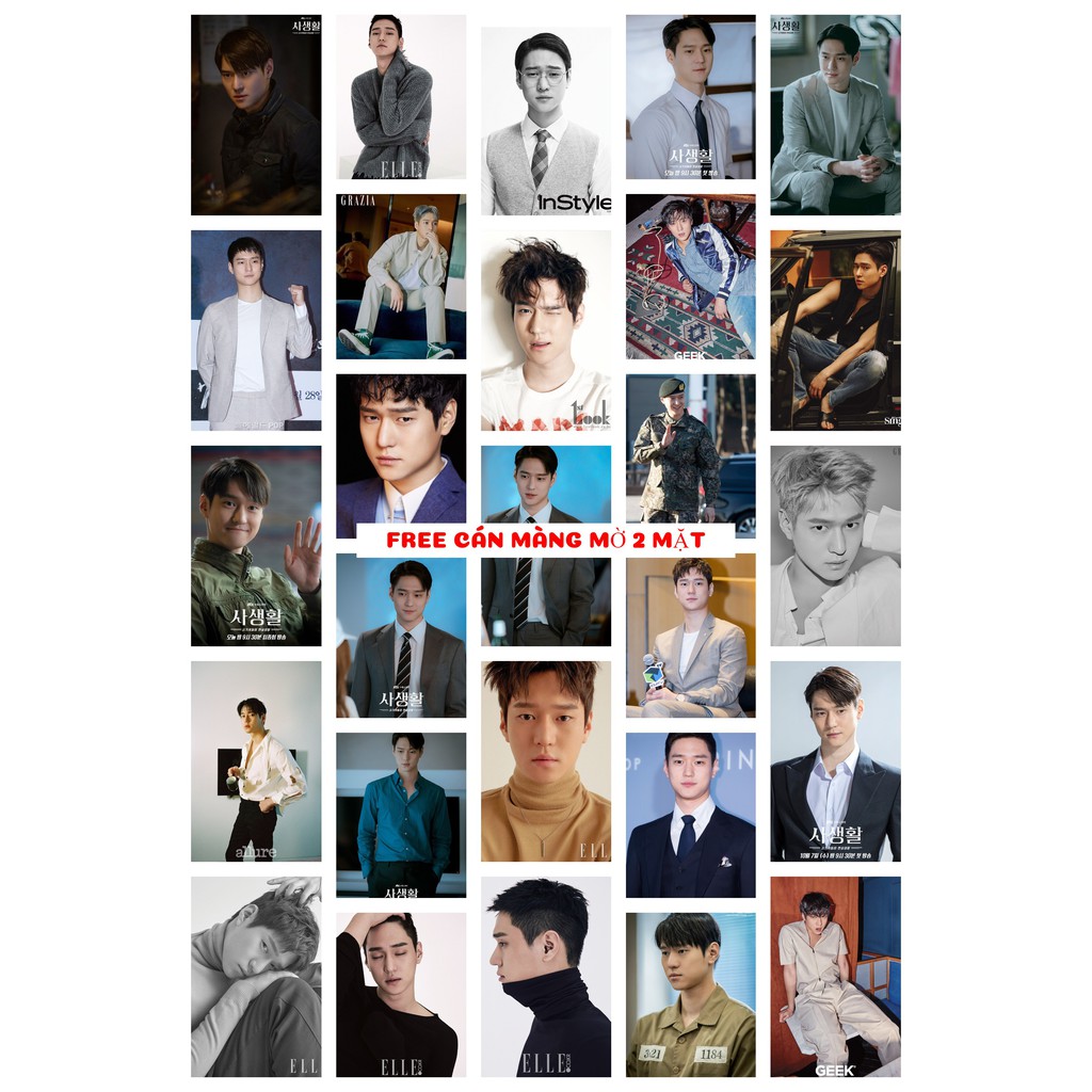 Lomo card 63 ảnh diễn viên Go Kyung Pyo