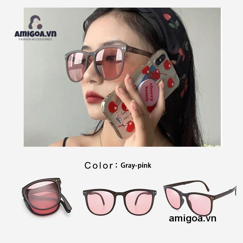 ✨✨Kính râm nam và nữ Gọng gấp ngày và đêm Chống tia cực tím Tròng kính phân cực