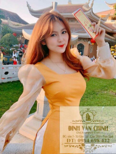 Áo dài cách tân Siêu Đẹp  giá siêu rẻ