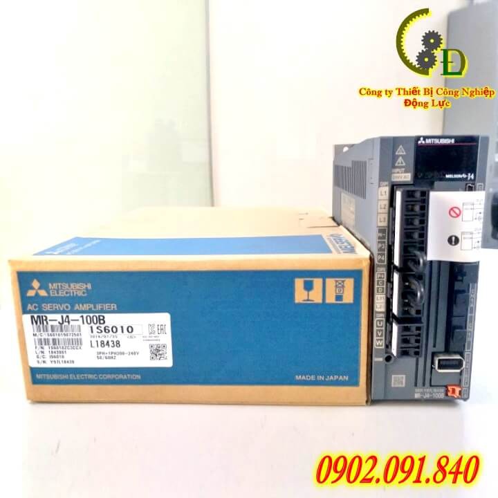 MR-J4-100B ✴️VIP✴️ bộ điều khiển AC Servo Driver Amplifier 1kw PLC Mitsubishi chính hãng giá tốt nhất