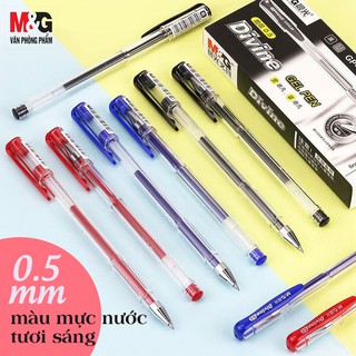 Bút nước M&G GP1720A/GP1720B/GP1720C (0.5) mực xuống đều không bị đứt nét