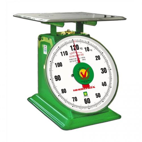 Cân đồng hồ Nhơn Hòa 120kg mặt số 11 inches
