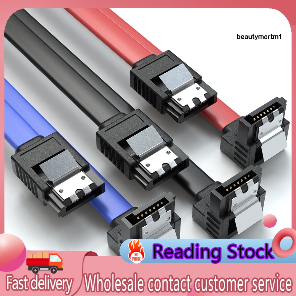 Set 3 Dây Cáp Sata 3.0 0.5m 6 Gbp / S Sdd Hdd 90 Độ